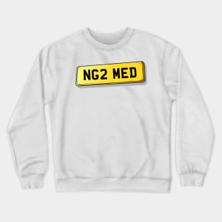 NG2 MED Meadows Number Plate Crewneck Sweatshirt